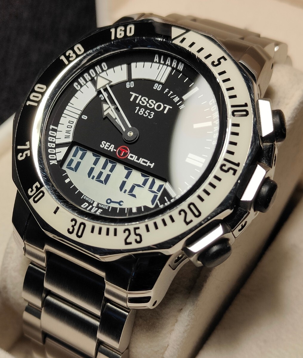 Bibian 比比昂- 送料無料TISSOT SEA-T-TOUCH DIVERS ティソダイバーズ 