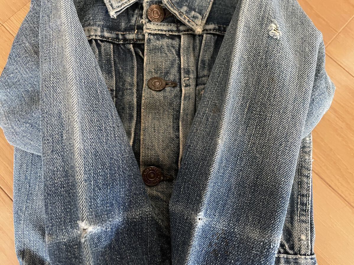 超貴重　LEVI'S 506BXX キッズ　オリジナルリーバイス Bibian 比比昂 - 売り切り LEVI'S 最小サイズ 506BXX KIDS 506XX