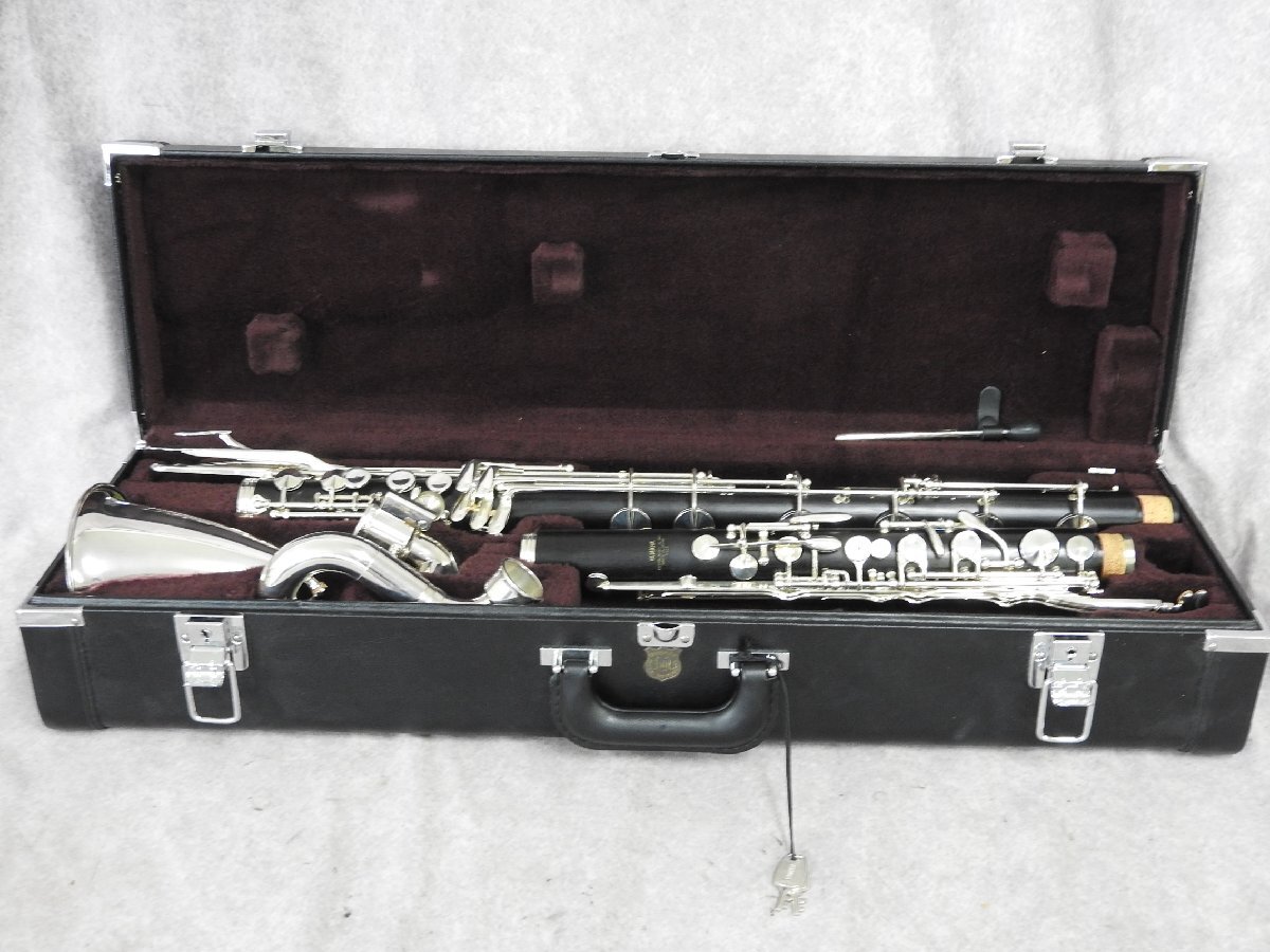 □TG0830 ☆ YAMAHA ヤマハ YCL-622II バスクラリネット ケース付き