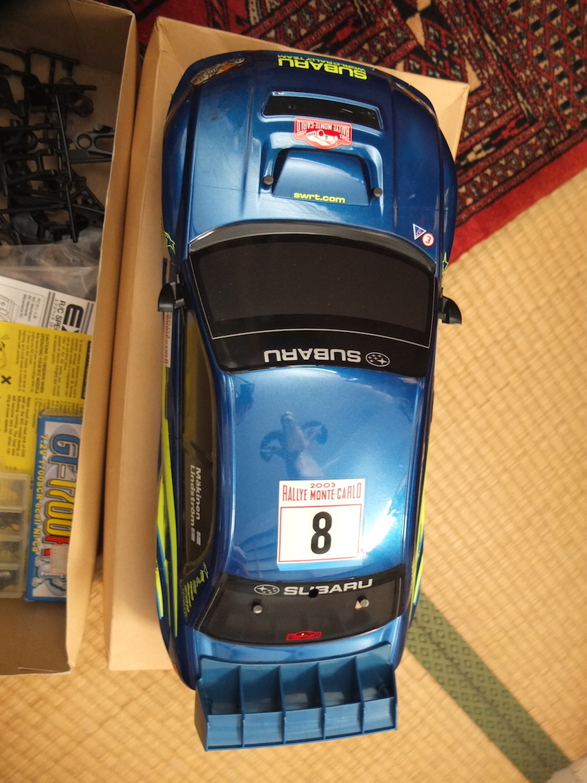 タミヤ　1/10　RC　スバル　インプレッサWRC 2003 Amazon.co.jp: 当時モノ 絶版 タミヤ RC 1/10 スバル