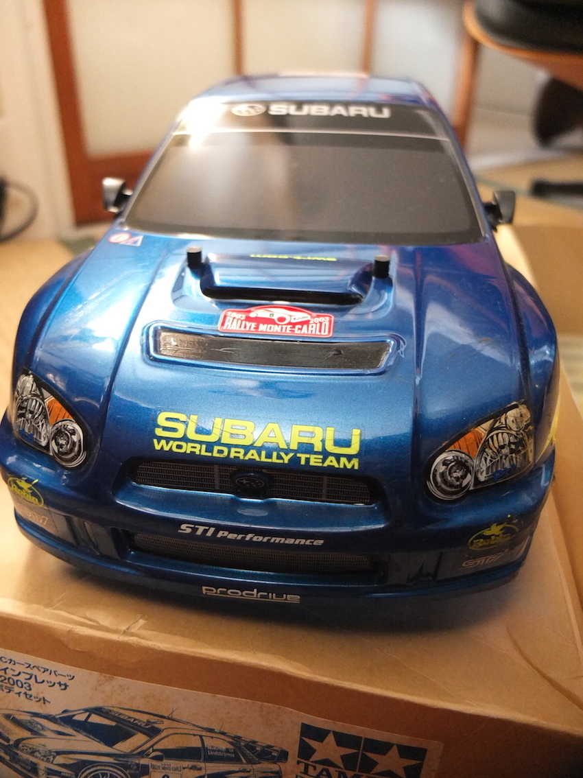 Bibian 比比昂- TAMIYA SUBARU IMPREZA WRC 2003 タミヤ1/10