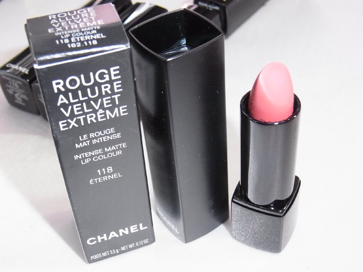 【新品未使用品】CHANEL ROUGE 6点セット Bibian 比比昂- シャネルCHANEL ほぼ未使用口紅ルージュ6本