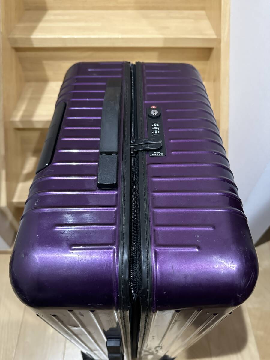 リモワ　RIMOWA SALSA AIR サルサエアー　80L パープル系 5-10泊] リモワ サルサエアー 80L ウルトラバイオレット 4輪