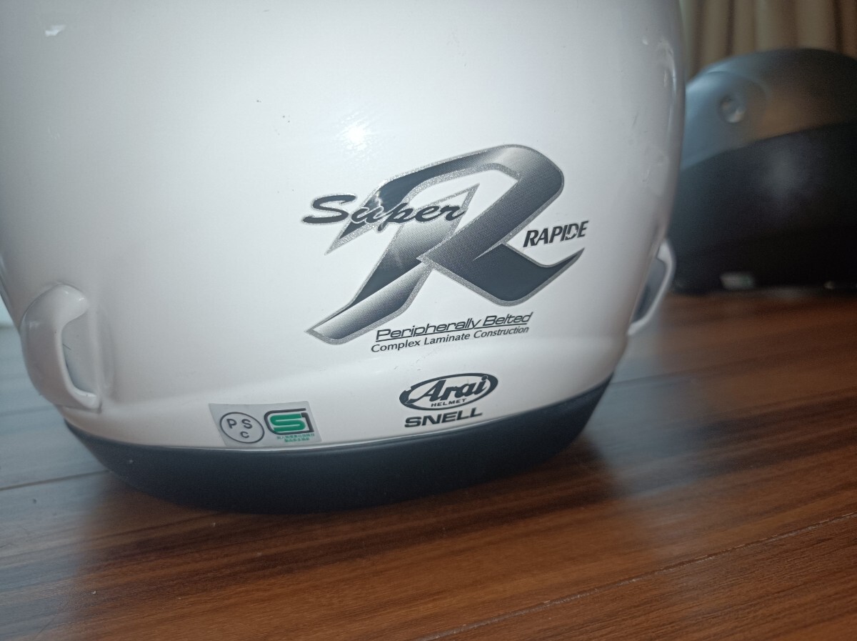 Arai アライ/SUPER RAPIDE R/スモークシールド Arai アライ/SUPER RAPIDE R/スモークシールド