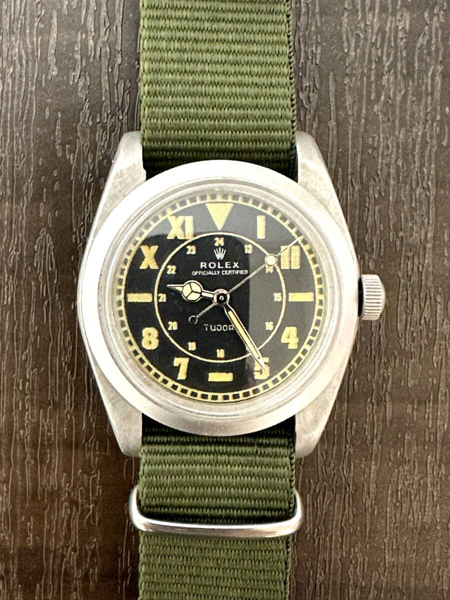 ROLEX アンティーク腕時計 ミリタリー　アメリカ軍用　自動巻 アンティークミリタリー】ロレックス ROLEX 軍用時計 自動巻き