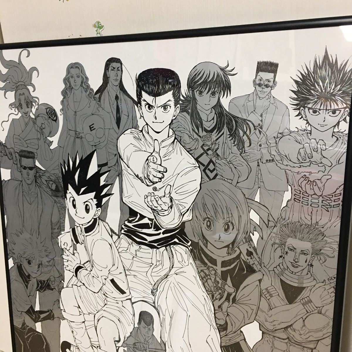 冨樫義博　ハンターハンター　幽遊白書　ポスター Amazon.co.jp: 冨樫義博展 PUZZLE 幽☆遊☆白書 HUNTER×HUNTER