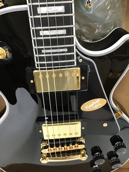 Epiphone Les Paul Custom ソフトケース付き Epiphone Les Paul Custom ソフトケース付き エレキギター