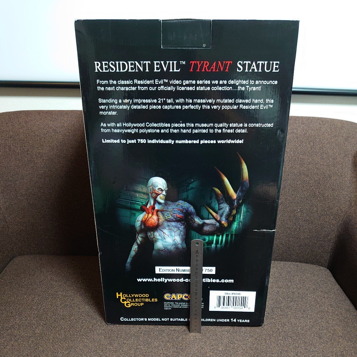 バイオハザード 世界限定750体 タイラント フィギュア スタチュー HCG