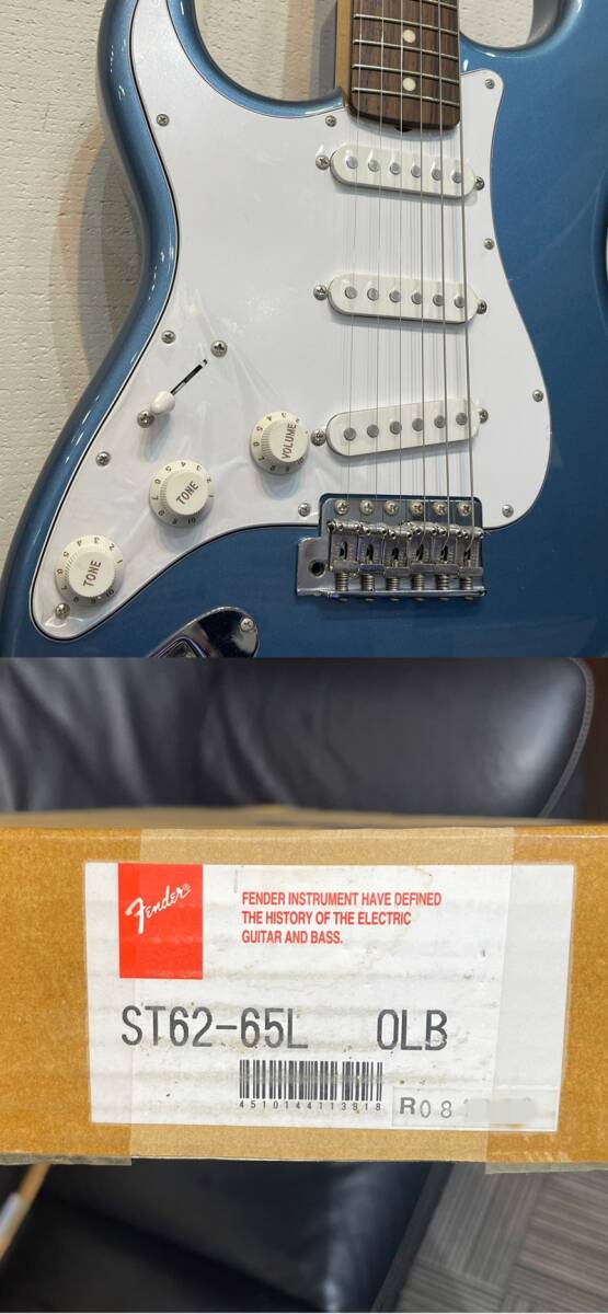 希少 Fender ストラトキャスター ST62-65L OLB  左利き Bibian 比比昂- 超希少未使用極美品希少カラーFender Japan