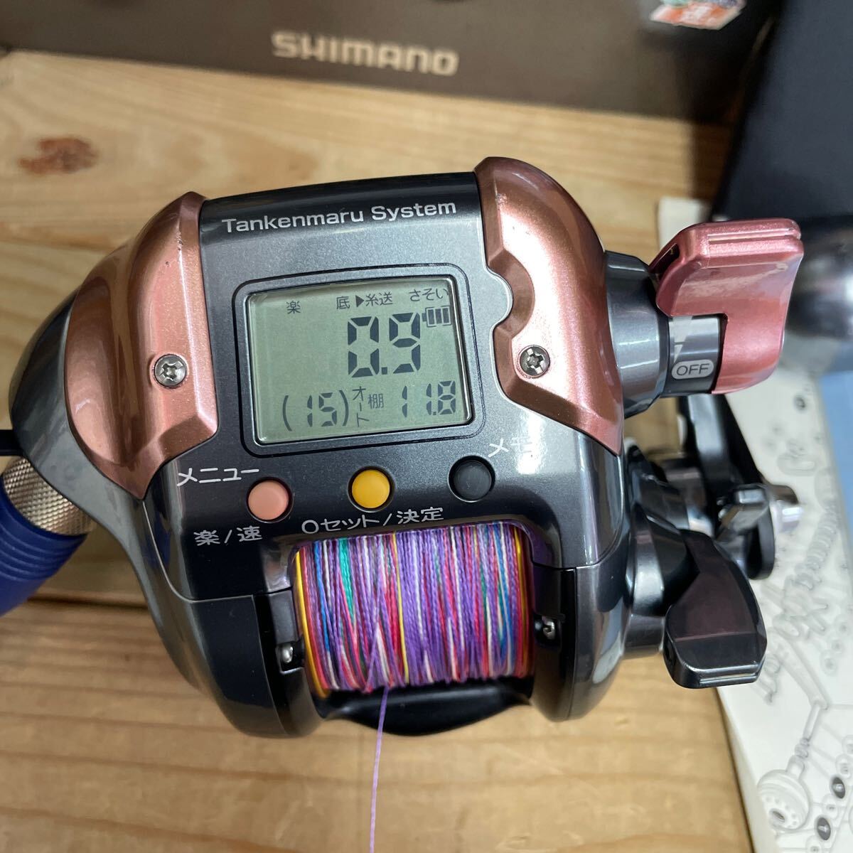 SHIMANO - 電動丸 madai SP 600 Accessories Shimano 10 Electric Round 600 Red Sea Bream Sp