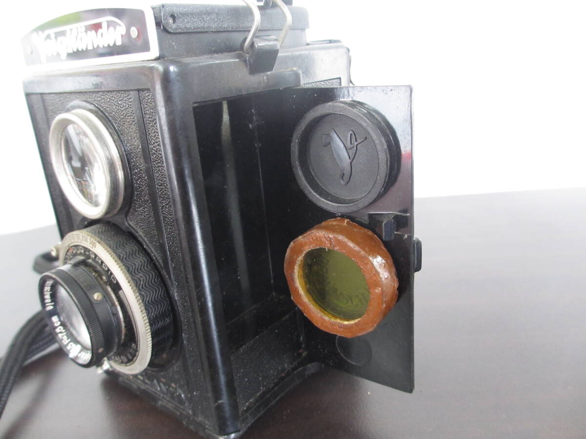 ★希少★VOIGHTLANDER フォクトレンダー 二眼レフカメラ★ Bibian 比比昂- Voigtlander フォクトレンダーBrillant 二眼レフ
