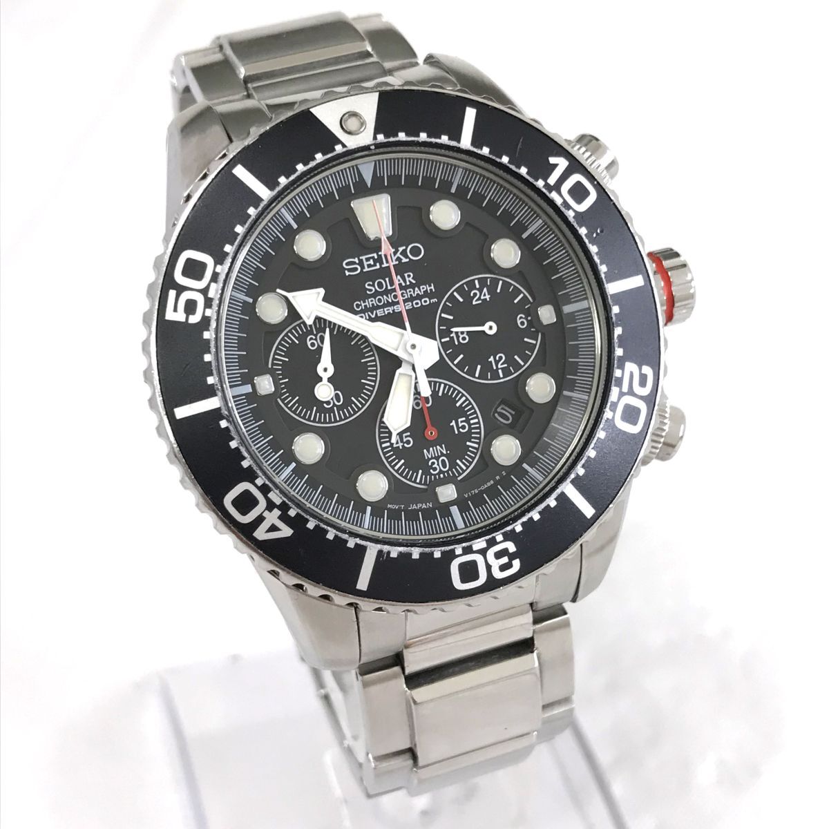 Bibian 比比昂- 美品SEIKO セイコー腕時計SSC015 V175-0AD0 ソーラー 
