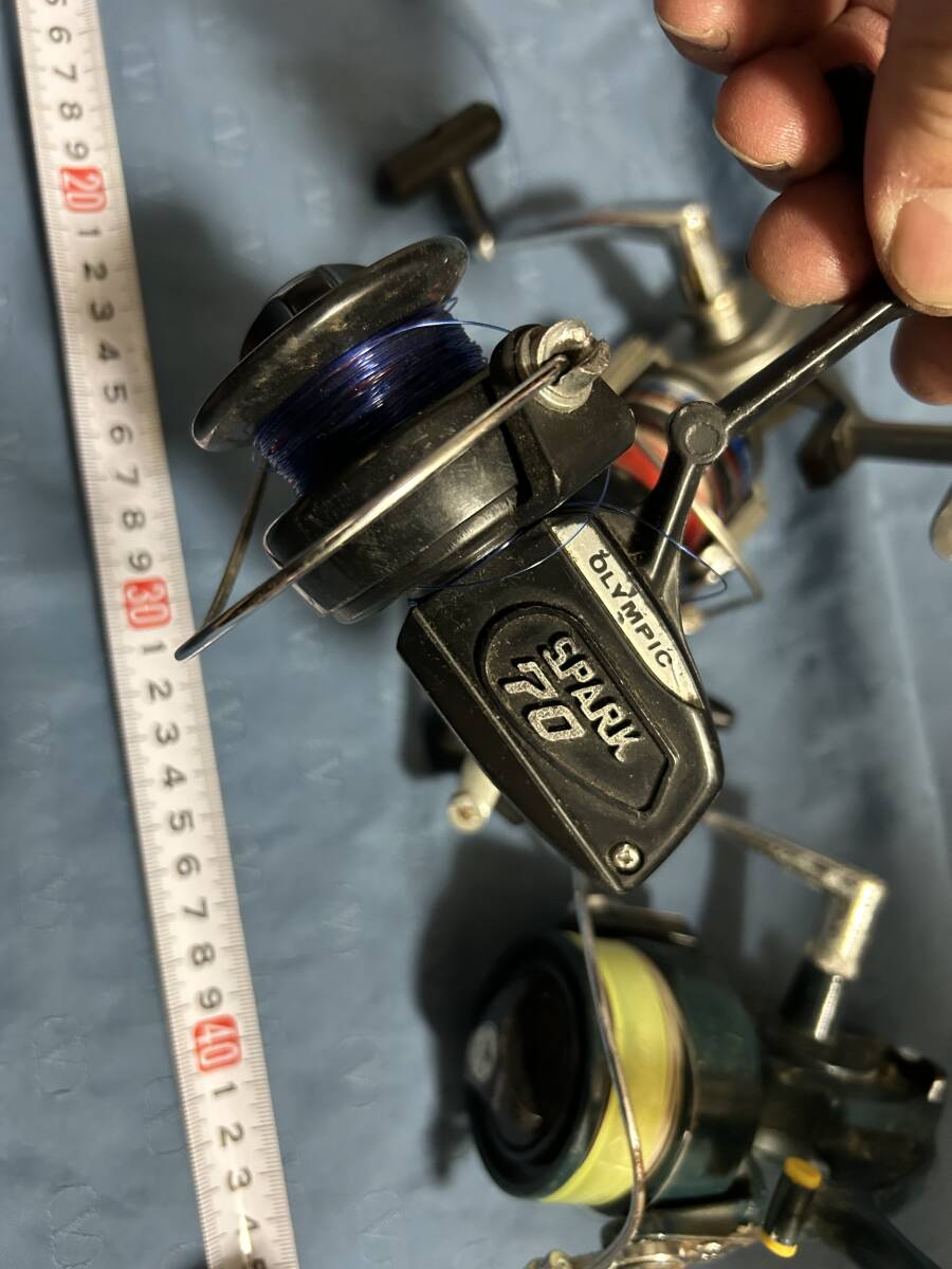 70'sヴィンテージ OLYMPIC NEW SPARK 80 スピニングリール