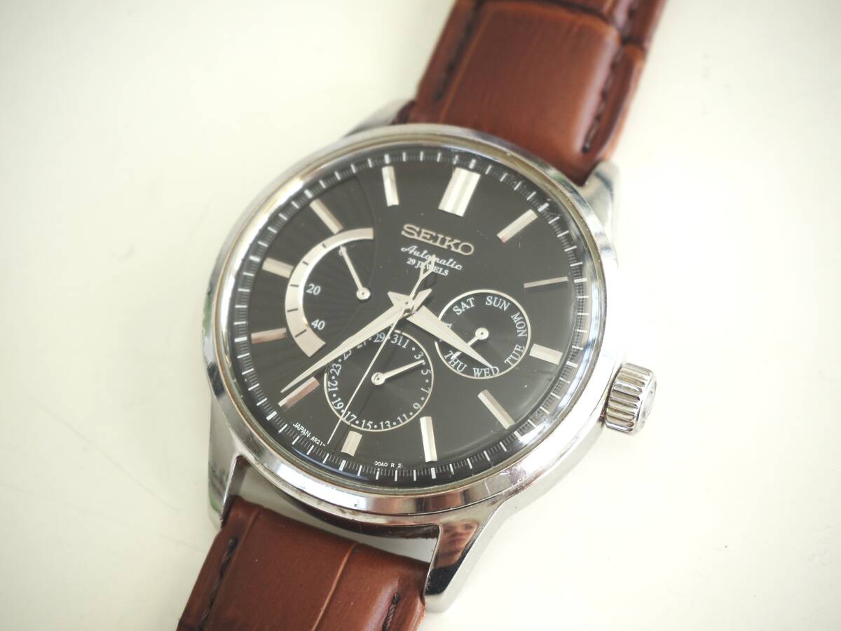 セイコー メカニカル エレガントモデル SARC013 6R21-00A0 自動 セイコー SEIKO 6R21-00A0/SARC013 メカニカル デイデイト 自動