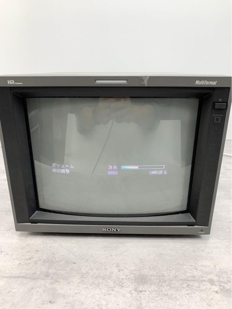 希少!!SONY トリニトロンビデオモニター PVM-D14L5J 懇切