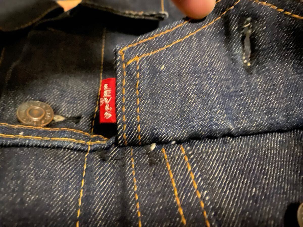 LEVI'S　70505 BIGE デニムジャケット557　60s　1st 60s LEVI'Sリーバイス 557 70505 BIGE デニムジャケット 40☆3rd