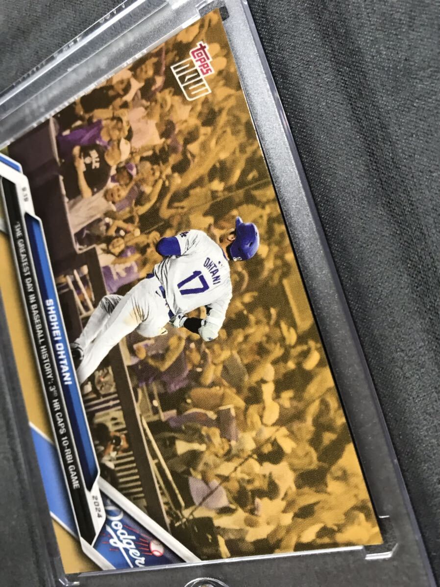 大谷翔平　3HRボーナスカード　topps 非売品50-50達成試合 大谷翔平 3HRボーナスカード topps 非売品50-50達成試合 希少