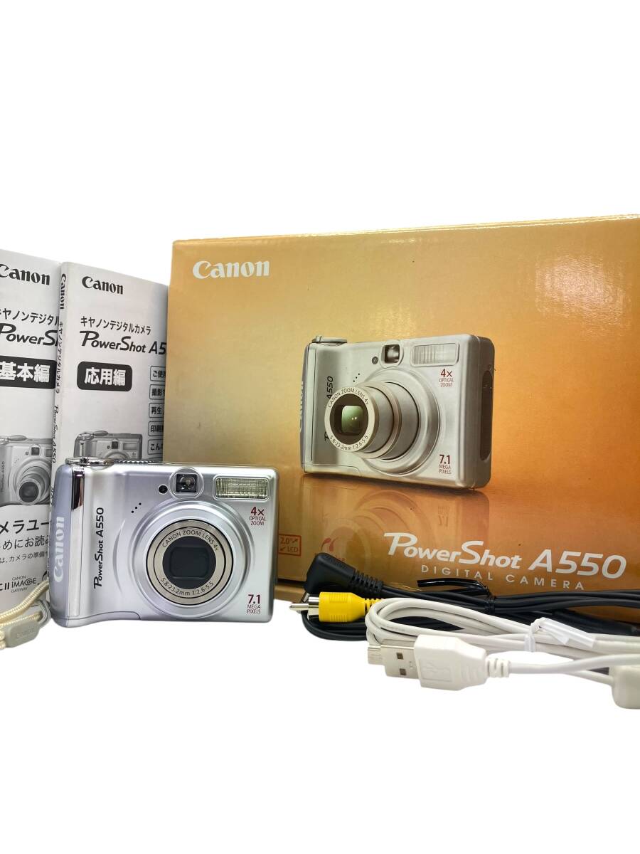 Canon PowerShot A550 コンパクトデジタルカメラ　PC1230 Amazon.com : Canon PowerShot A550 7.1MP Digital Camera with