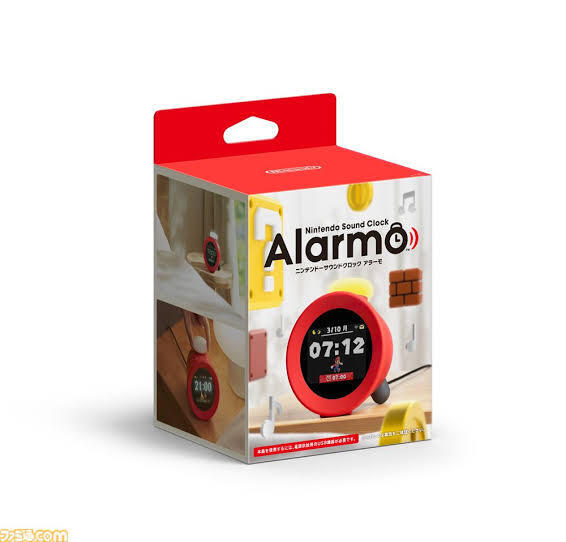 任天堂 アラーモ　Alarmo (CLO-001) 赤　新品未開封 Bibian 比比昂- 【新品未開封】ニンテンドーサウンドクロック