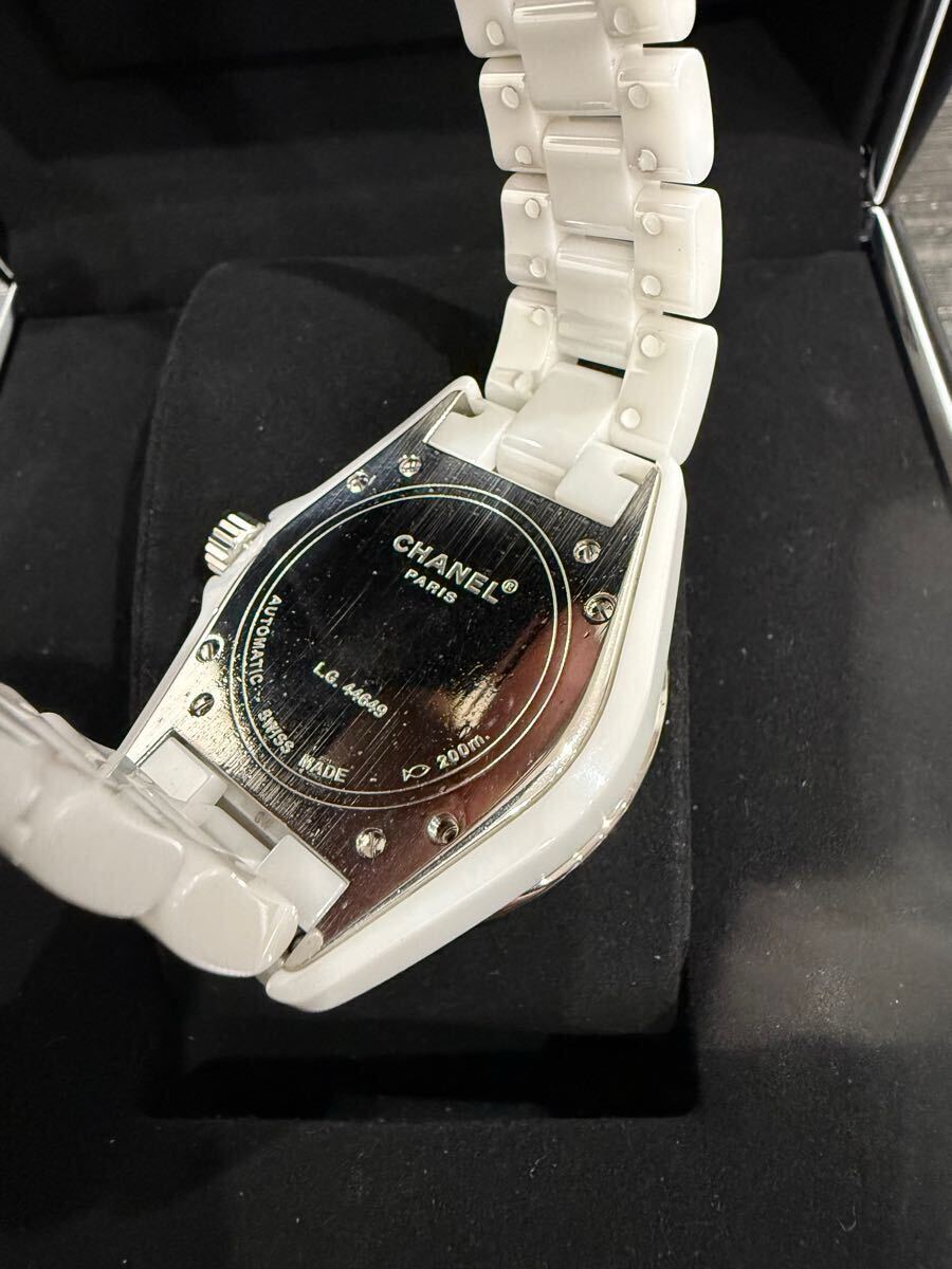 Bibian 比比昂 - OH済 CHANEL J12 H0970 38ミリ自動巻きメンズ腕時計 