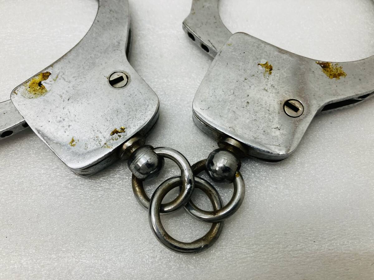 新品 80年代 ビンテージ 日本製 HANDCUFF 手錠 鍵付き 昭和 当時