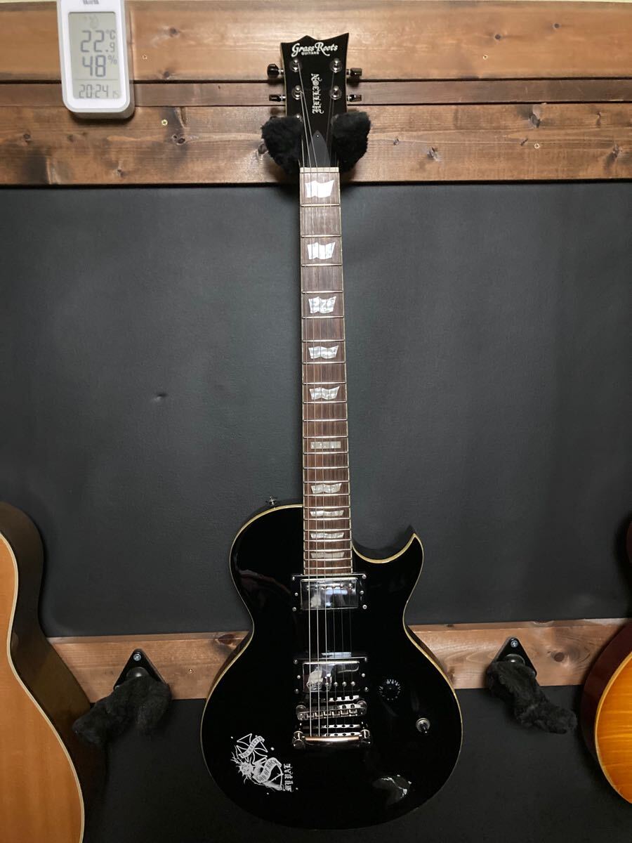 Grassroots グラスルーツ レスポール the GazettE 麗モデル Grassroots グラスルーツ レスポール the GazettE 麗モデル