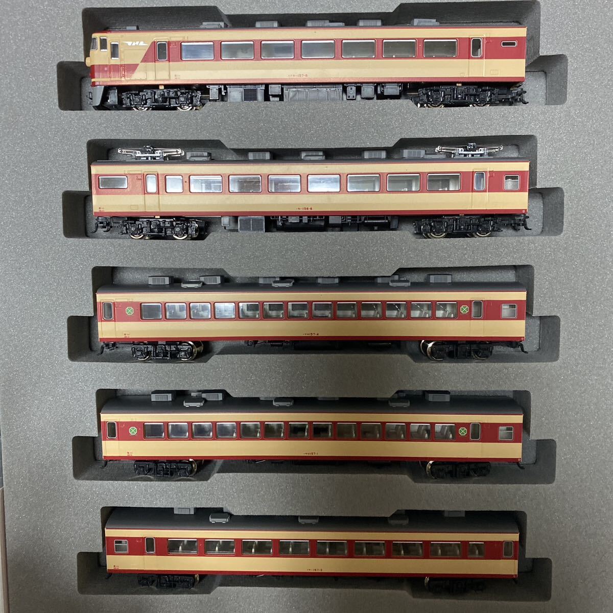 KATO 10−393 157系あまぎ　基本セット➕増結1両 157系(あまぎ) 基本＆増結セット | KATO(カトー) 10-393 10-394
