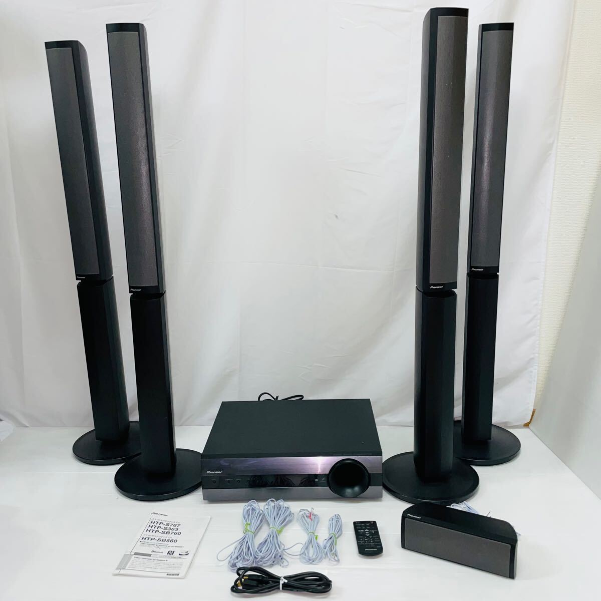 Pioneer サブウーファー SA-SWR45 スピーカー付き 2016年製 ☆Pioneer