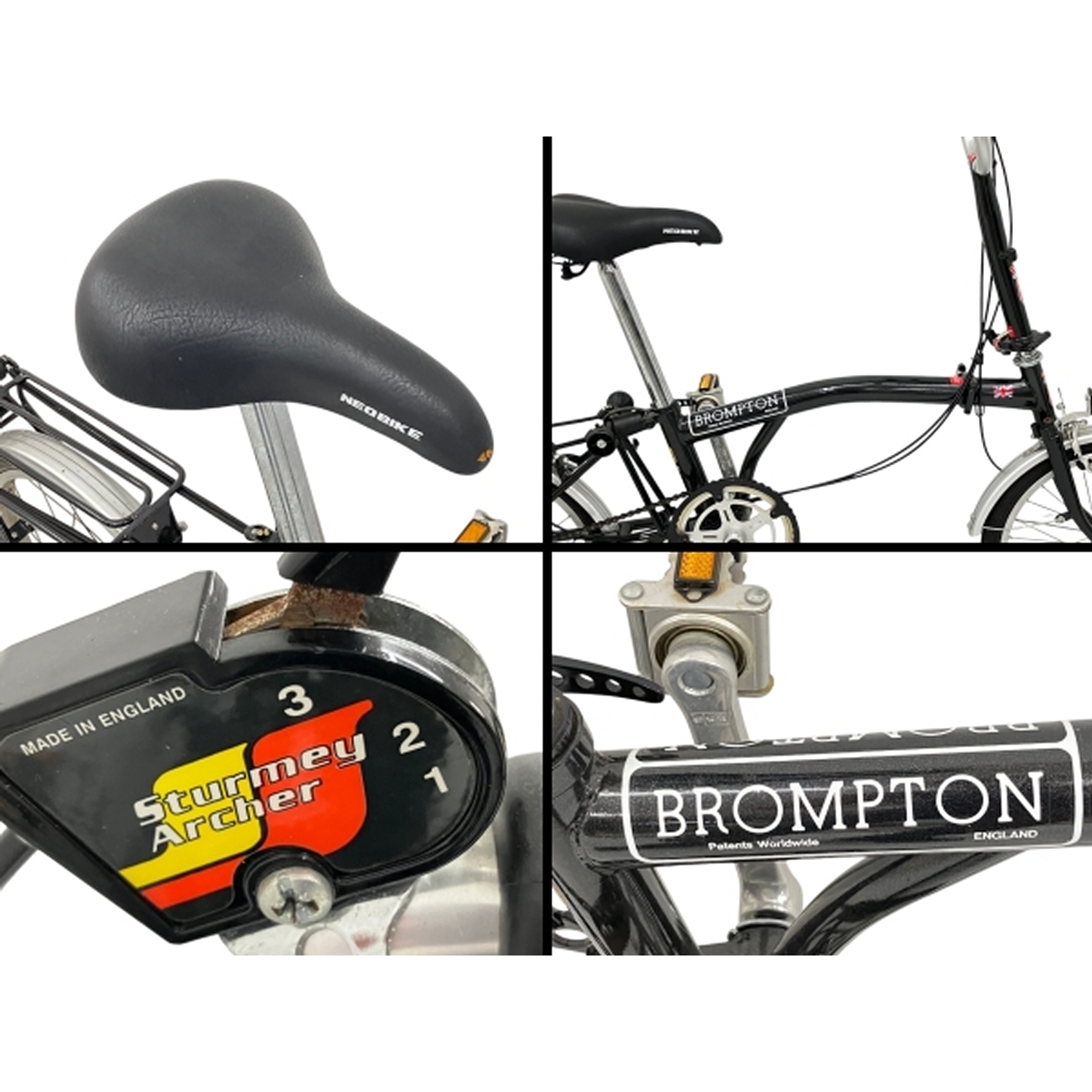 直接引き取り限定 BROMPTON ブロンプトン BS6102 折りたたみ自転車