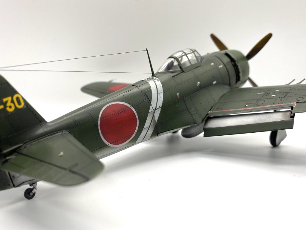 ハセガワ1/48日本海軍局地戦闘機「紫電改」完成品 ハセガワ 1/48 航空機 JT73 川西 N1K2-J 局地戦闘機 紫電改