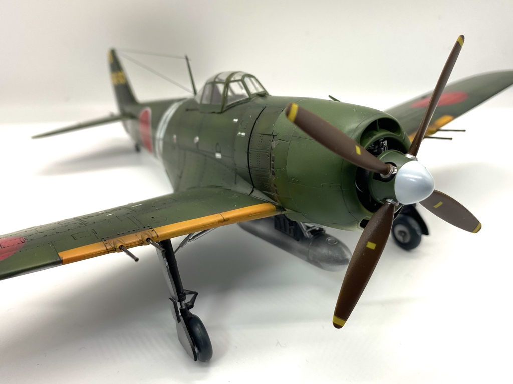 ハセガワ 1/48 局地戦闘機 紫電改”後期型” 塗装済完成品