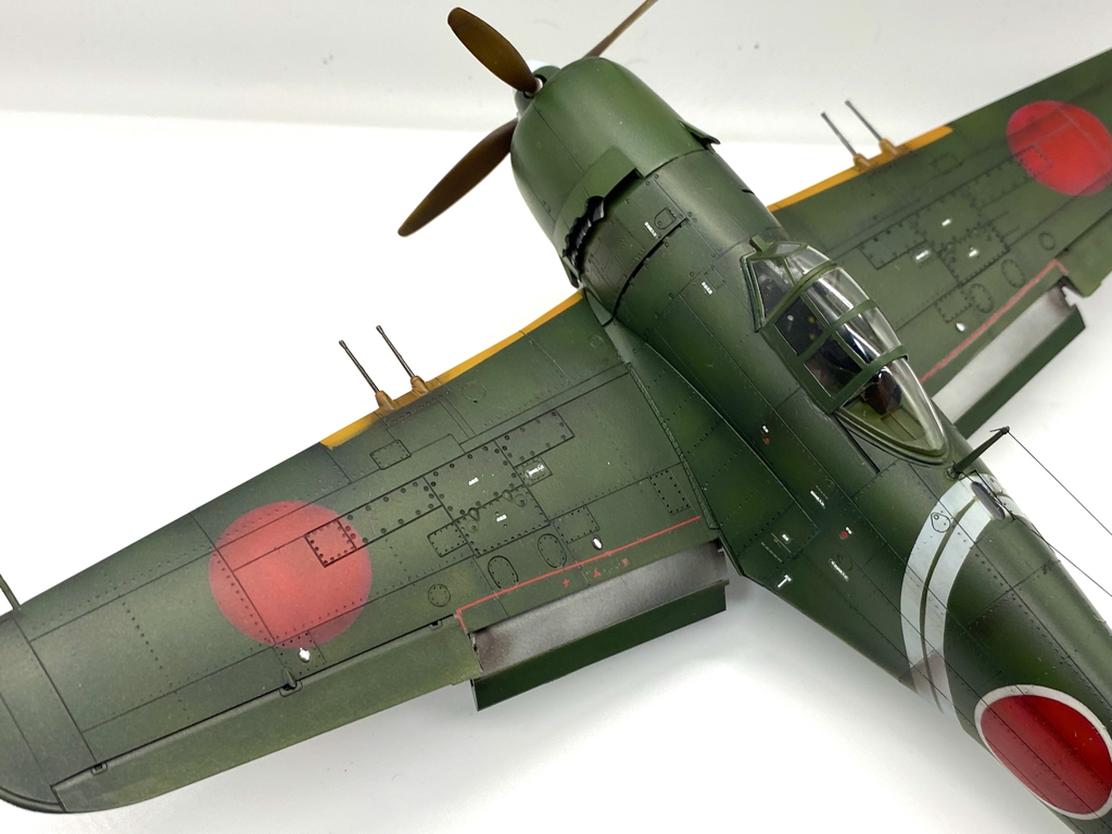ハセガワ1/48日本海軍局地戦闘機「紫電改」完成品 ハセガワ 1/48 航空機 JT73 川西 N1K2-J 局地戦闘機 紫電改