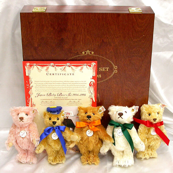 シュタイフ ジャパンベビーベアセット シュタイフ Japan Baby Bear Set 1994-1998 - メルカリ