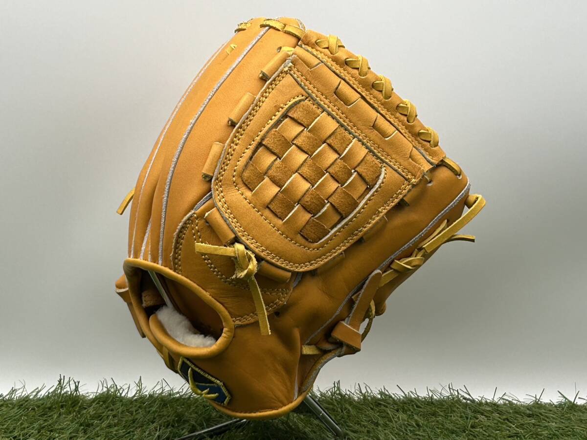 リンドスポーツ　グローブ　内野用 楽天市場】硬式用 内野手グローブ 右投用 イエロー バスケット