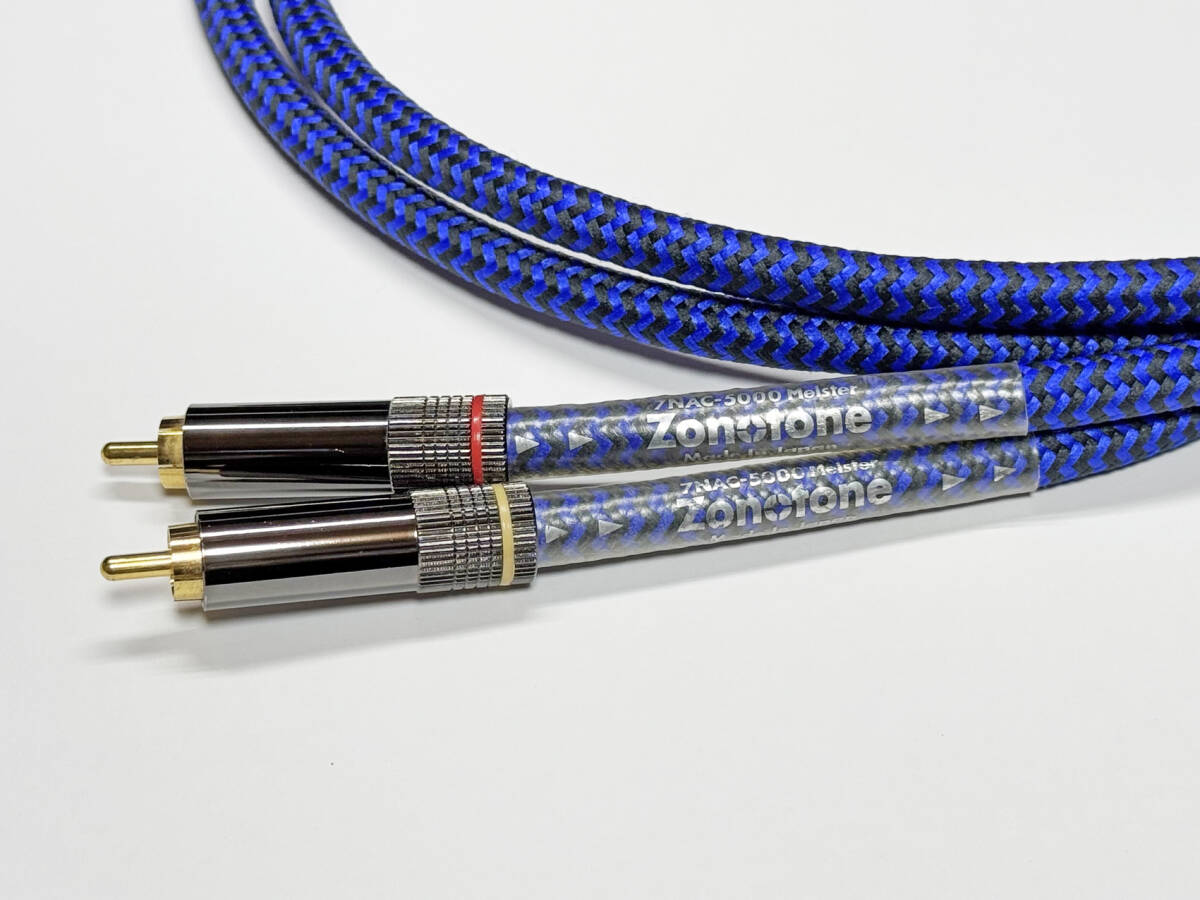 ゾノトーン ZONOTONE 7NAC-5000 Meister RCAケーブル 1.0m