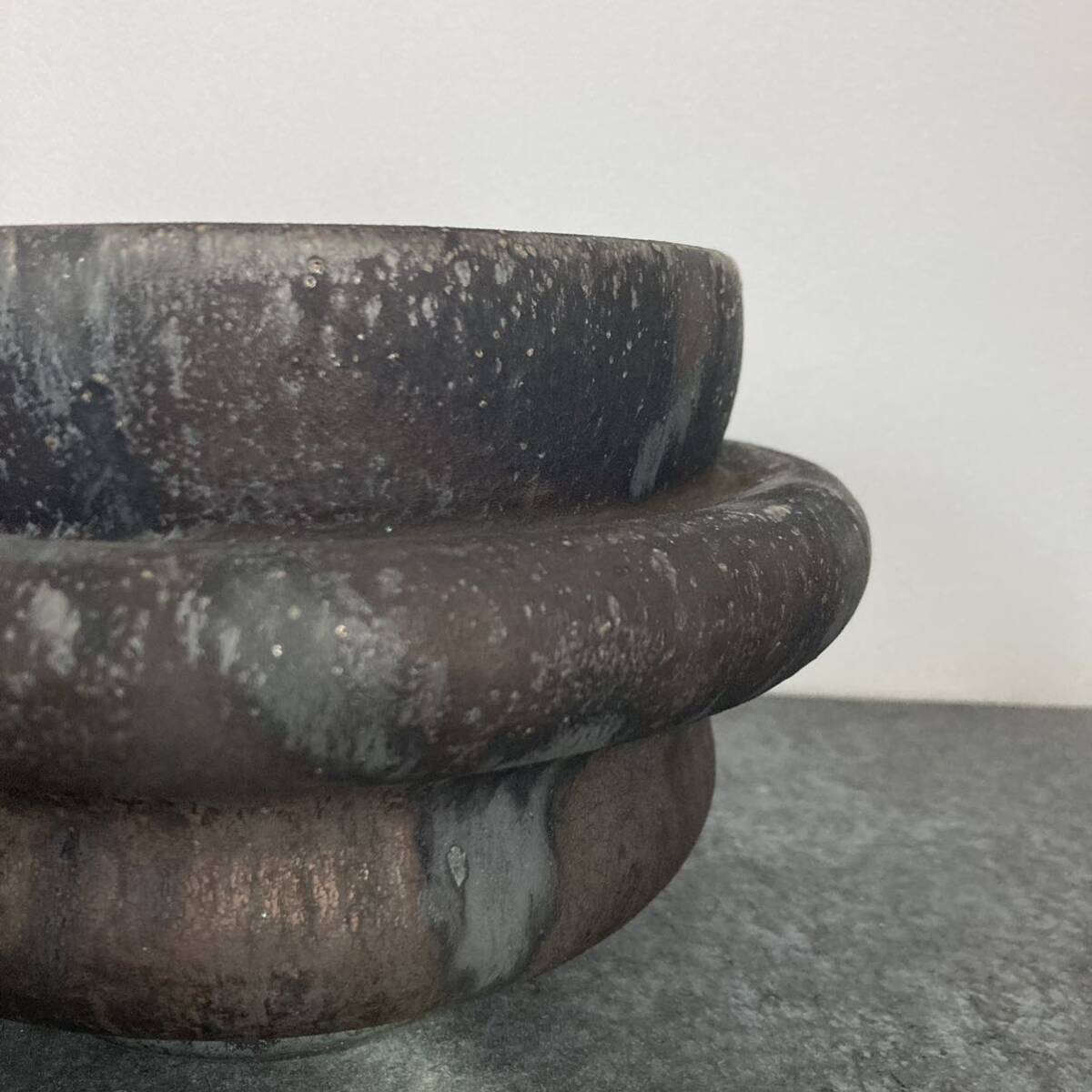 細川政己 特大 Y鉢 raw life factory invisibleink 細川政己 y鉢 特大