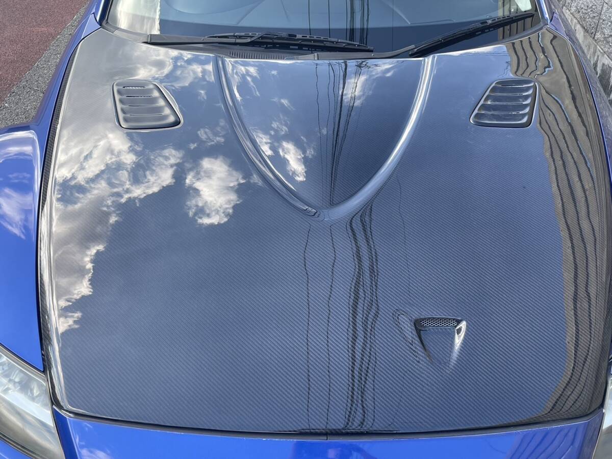 Bibian 比比昂- 綾織カーボンボンネットRX-8 前期クーリング効果 