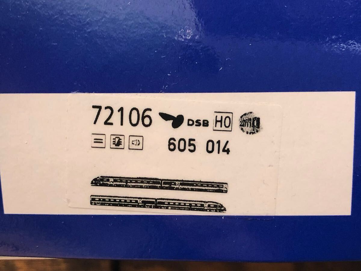 ROCO 72106】BR605 ICE-TD (DSBロゴ) ep.Ⅵ DC/DCC(サウンド搭載モデル