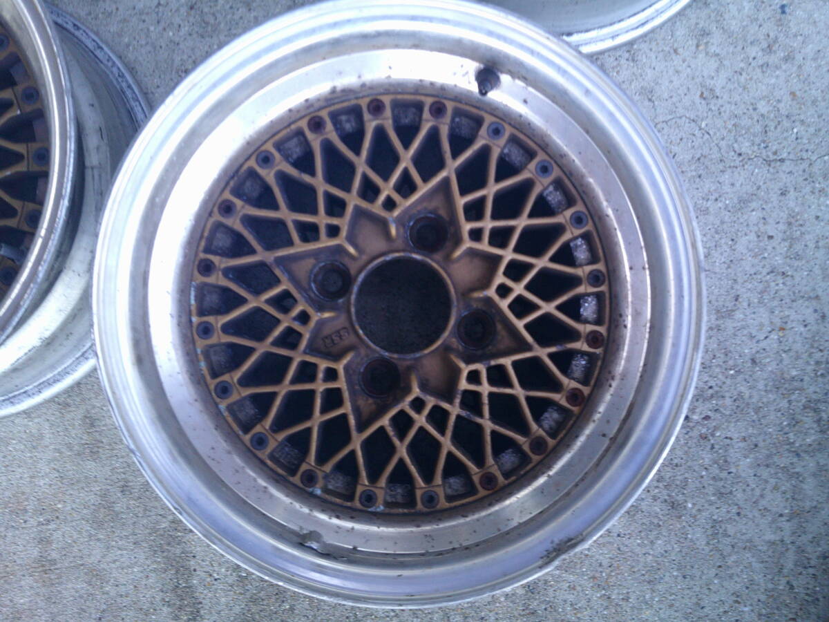 当時物SSRメッシュ2本13インチPCD114.3当時物 旧車 SSR フォーミュラ 