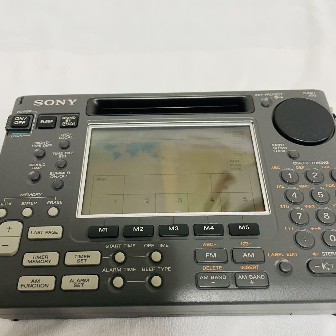 Bibian 比比昂- SONY ICF-SW55 電波ラジオケース付動作未確認A54 