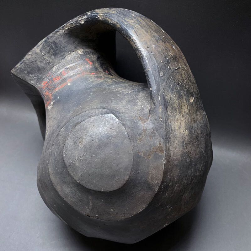 Bibian 比比昂- 前漢時代四川理番文化黒陶双耳壺収集家依頼品