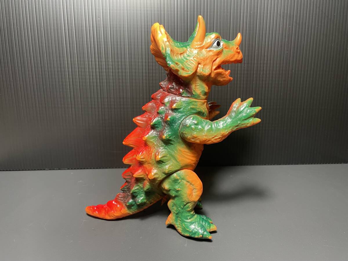 三浦トーイ トリケラン パチ怪獣 ソフビ 昭和レトロ Bibian 比比昂- トリケラン三浦トーイ.パチ怪獣・ソフビ時物
