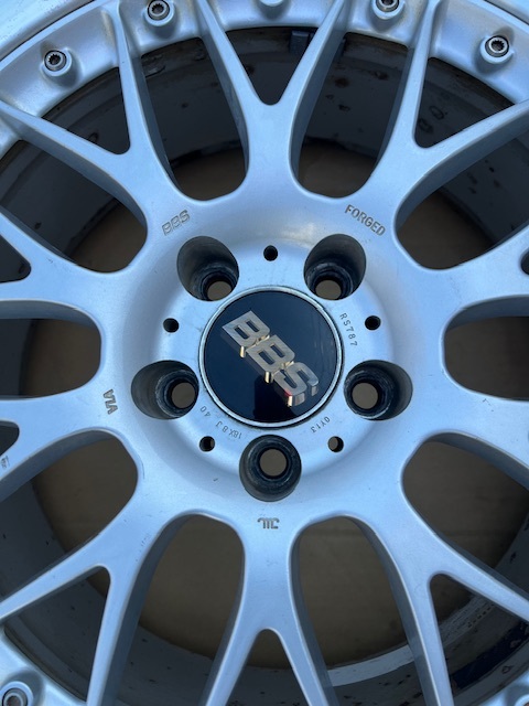 Bibian 比比昂 - BBS RS787 18インチ ヴィンテージFORGED 8J+40