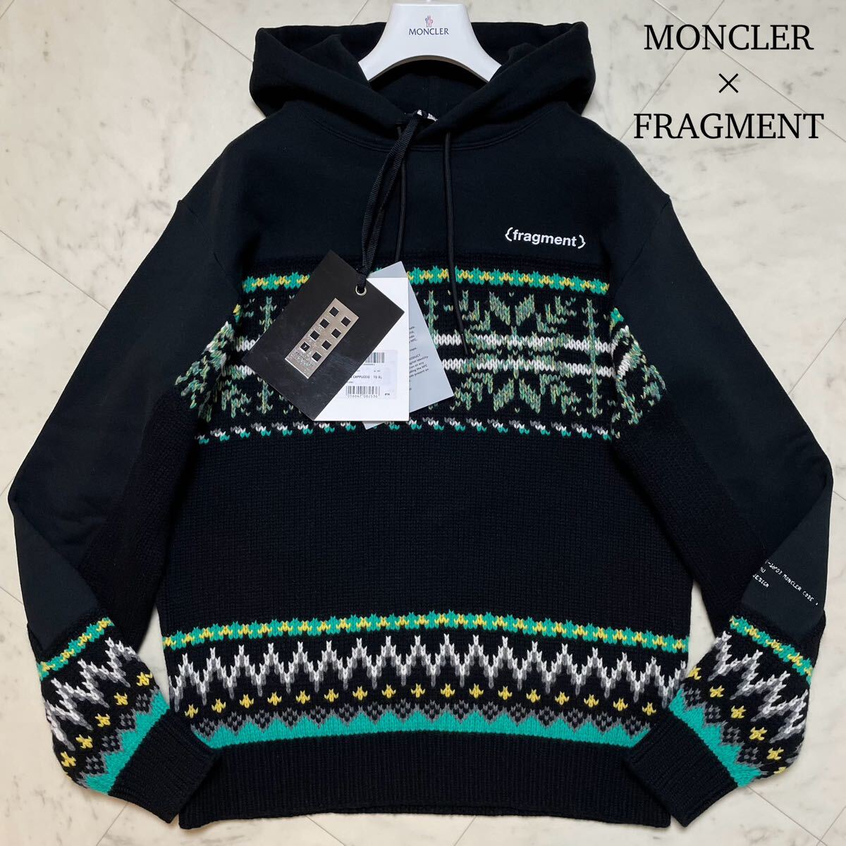 新品 7 MONCLER FRAGMENT FUJIWARA カシミヤセーター 新品 7 MONCLER FRAGMENT FUJIWARA カシミヤセーター