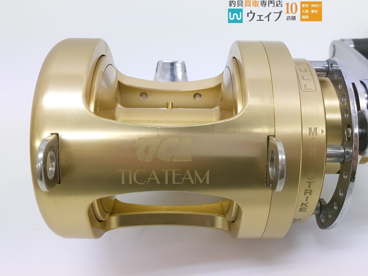 TICA TEAM ティカ チーム 2スピード 50R WTS リール シルバー TICA TEAM ティカ チーム 2スピード 50R WTS リール シルバー