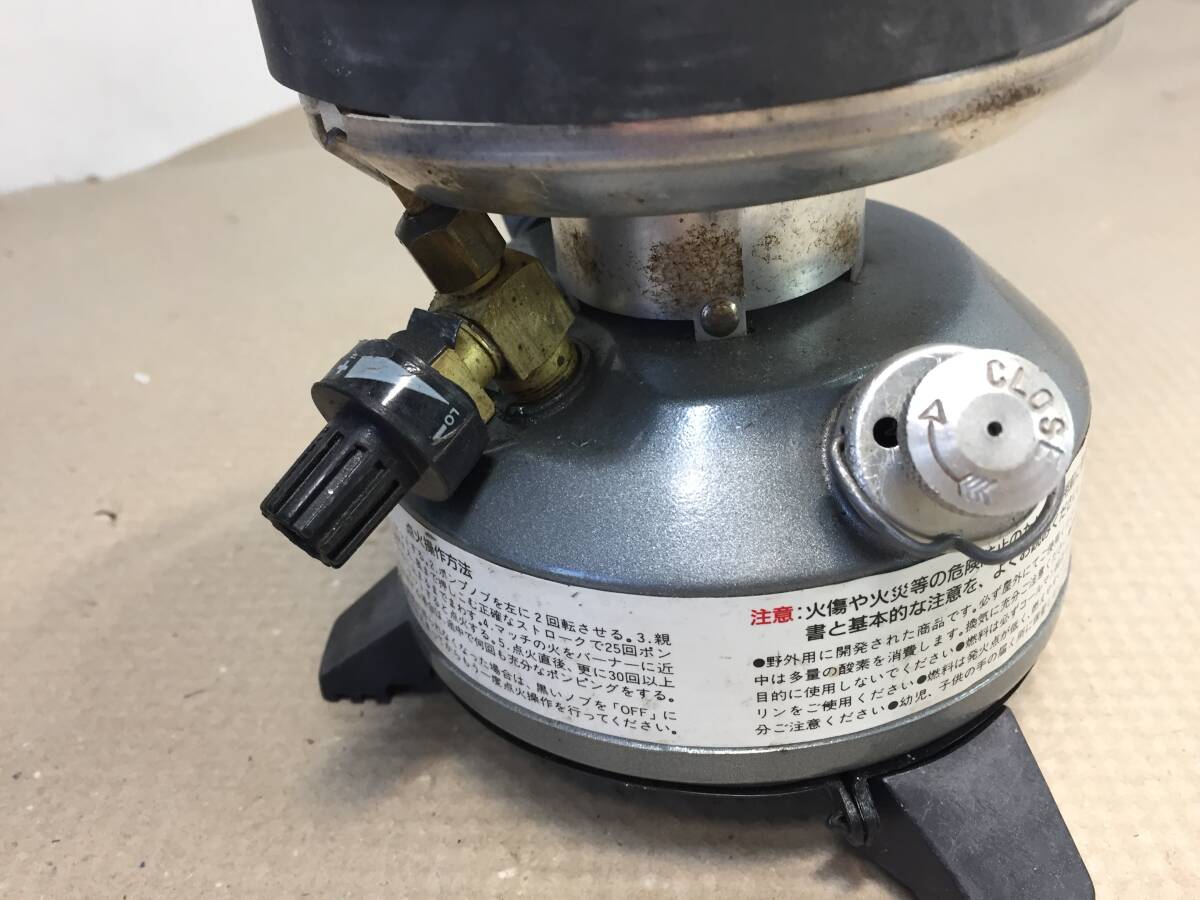 コールマンColeman/PEAK 1モデル550B/軽量シングルバーナー コールマンのビンテージガソリンバーナー、ピーク1たちに迫る