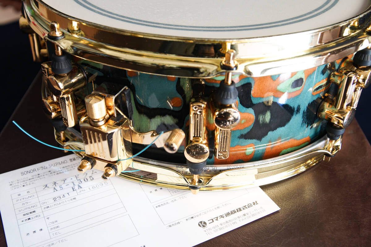 Bibian 比比昂- 生産終了品SONOR Jojo Mayer 13インチスネア