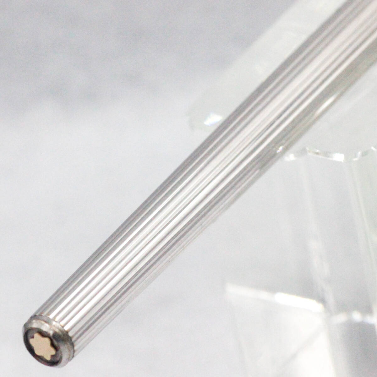 MONTBLANC モンブラン ノブレス プラチナ ストライプ コンバータ付き