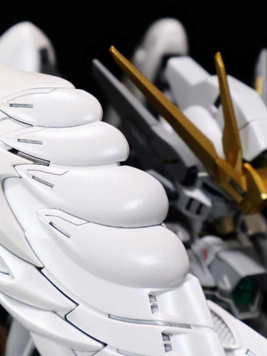 MGSD ウイングガンダムゼロEW スノーホワイトプレリュード 改修塗装済完成品 MGSD ウイングガンダムゼロ EW (スノーホワイトプレリュード