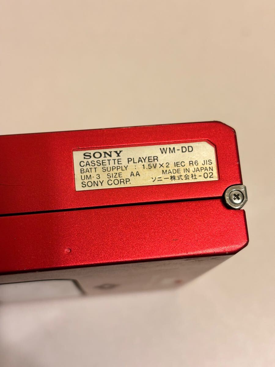 ジャンク品 ソニー ウォークマン WM-DD カセットプレイヤー 2台セット